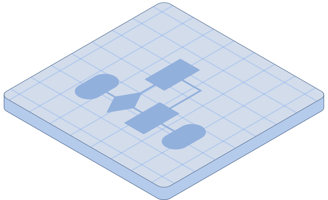 Isometric illustration for Code research