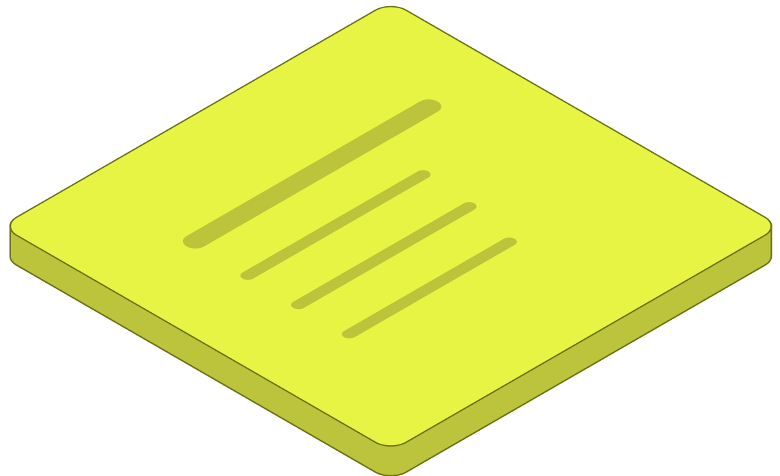 Isometric illustration for UX thinking